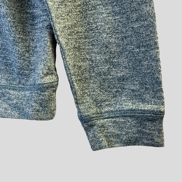 Quicksilver Men's Shirt S Blue Vintage Crewneck Long Sleeve - Picture 5 of 12